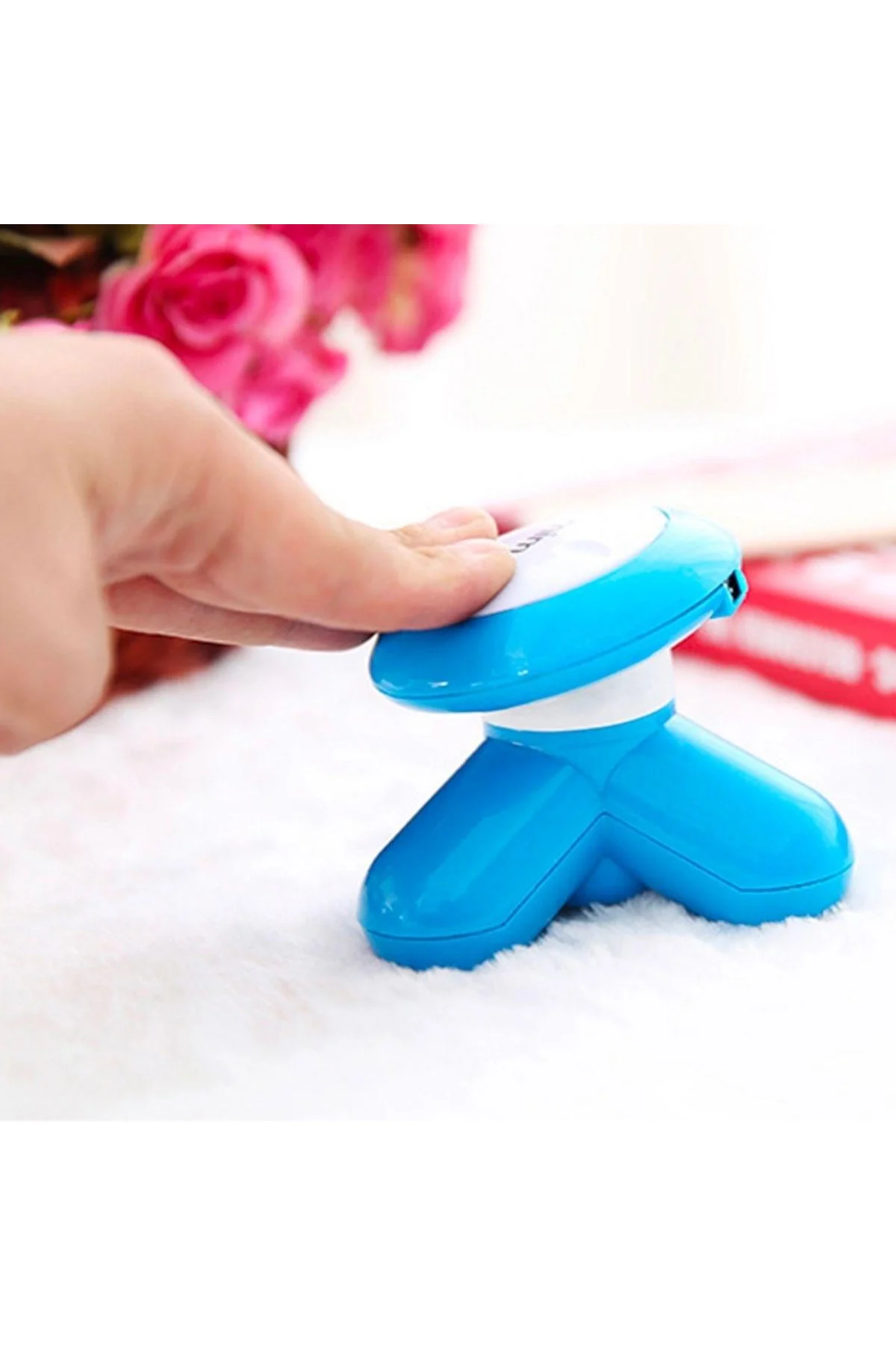 3 Başlıklı Titreşimli USB Şarjlı Mini El Masaj Aleti (4741) - Just Cheap Store Görsel 3