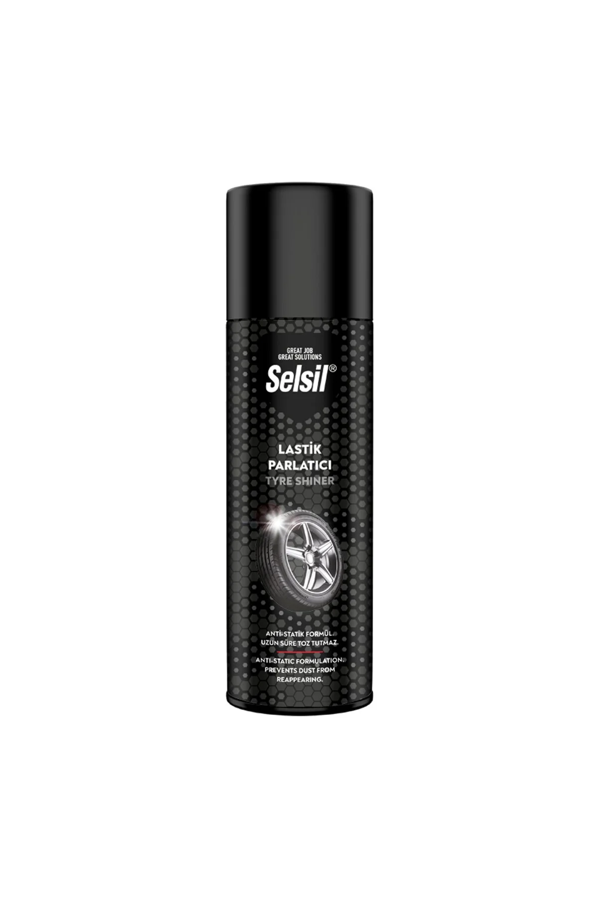 SELSİL OTO - ARAÇ LASTİK PARLATICI - TEMİZLEYİCİ SPREY 500ML