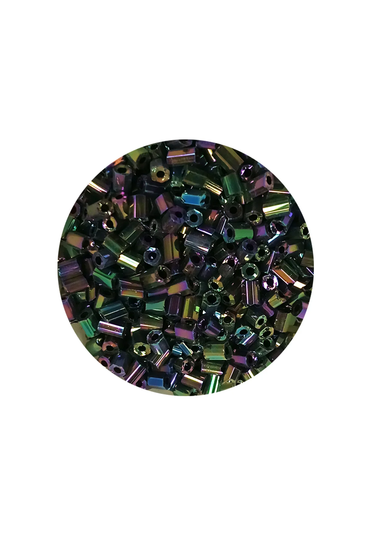 Kesme Cam Boncuk 2mm - 20 Gram - Parlak Alacalı -BNC304 - Just Cheap Store Görsel 3
