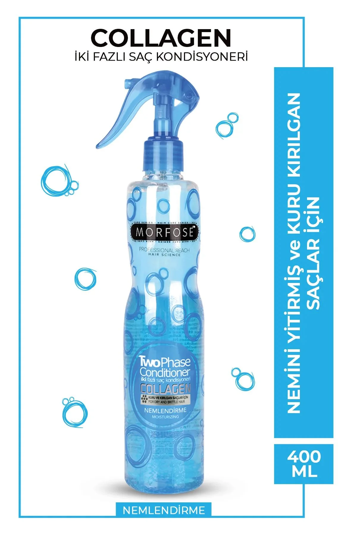 Kolajen Çift Fazlı Kondisyoner Fön Suyu 400 ML - mrfs - Just Cheap Store Görsel 5