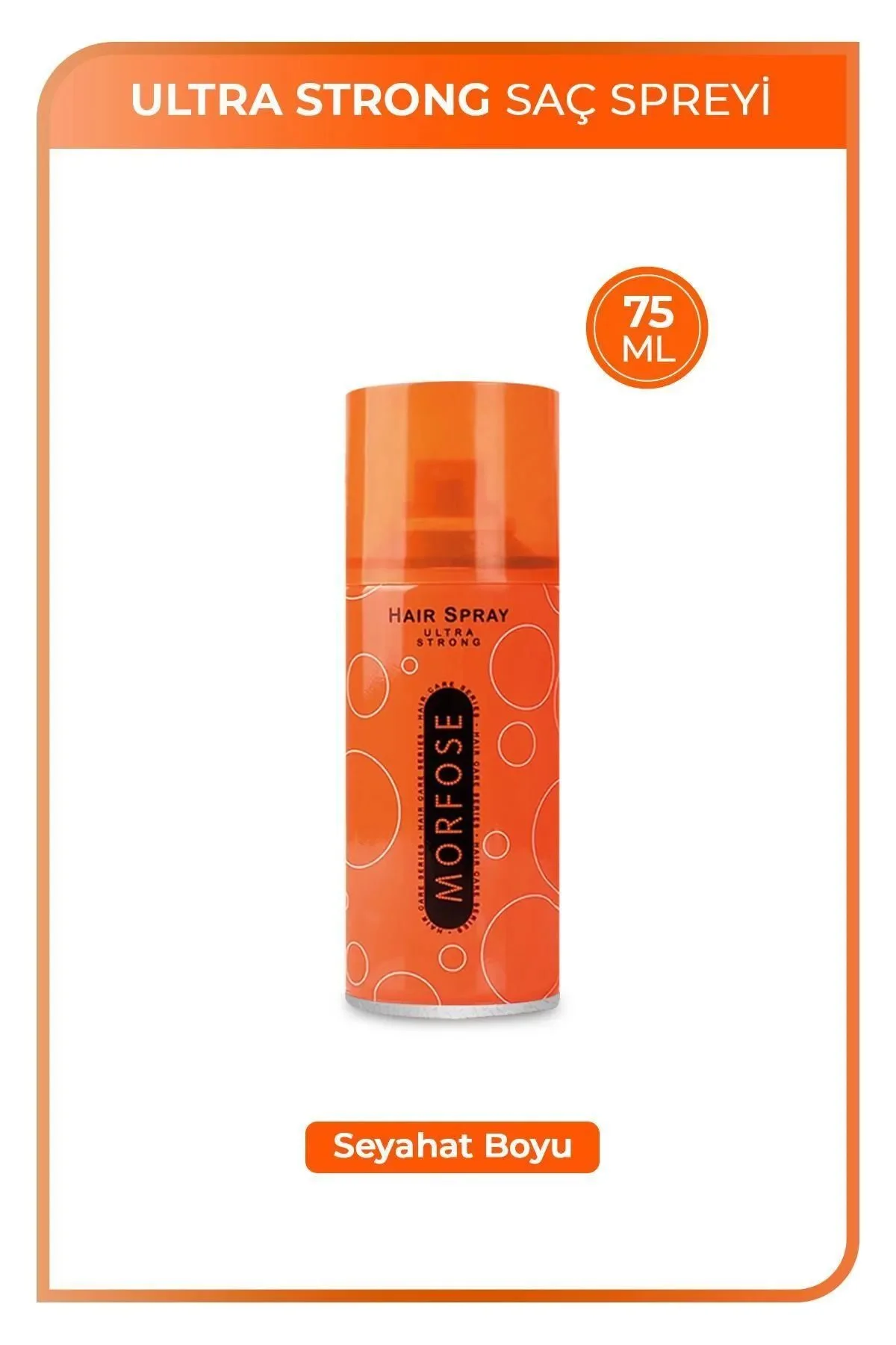 Ultra Strong Saç Spreyi 75 ML - Güçlü Tutuş - mrfs