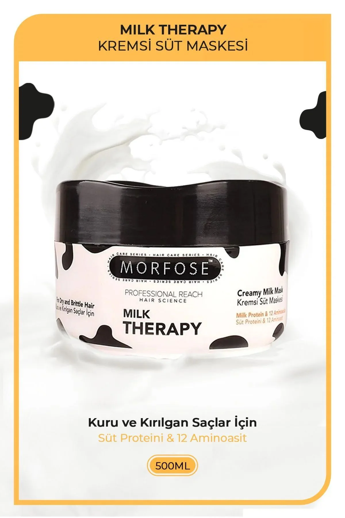 Milk Therapy Kremsi Süt Maskesi 500 ML - Bakım ve Canlılık - mrfs - Just Cheap Store Görsel 2