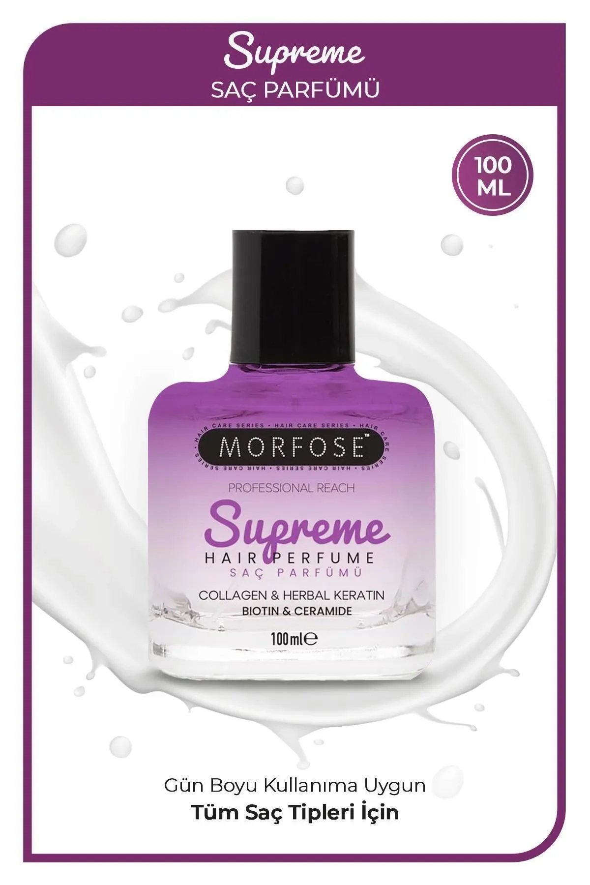 Supreme Saç Parfümü 100 ML - Mat ve Kuru Saçlar İçin - mrfs - Just Cheap Store Görsel 2