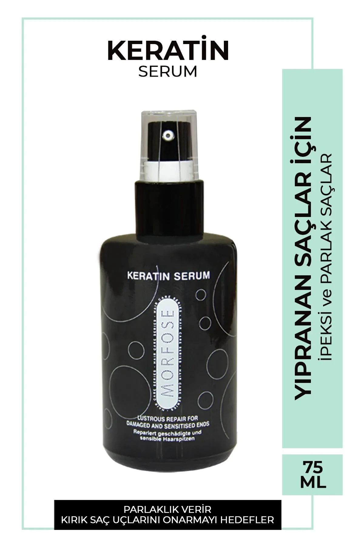 Keratin Saç Serumu 75 ML - Yıpranmış Saçlar için - mrfs - Just Cheap Store Görsel 5