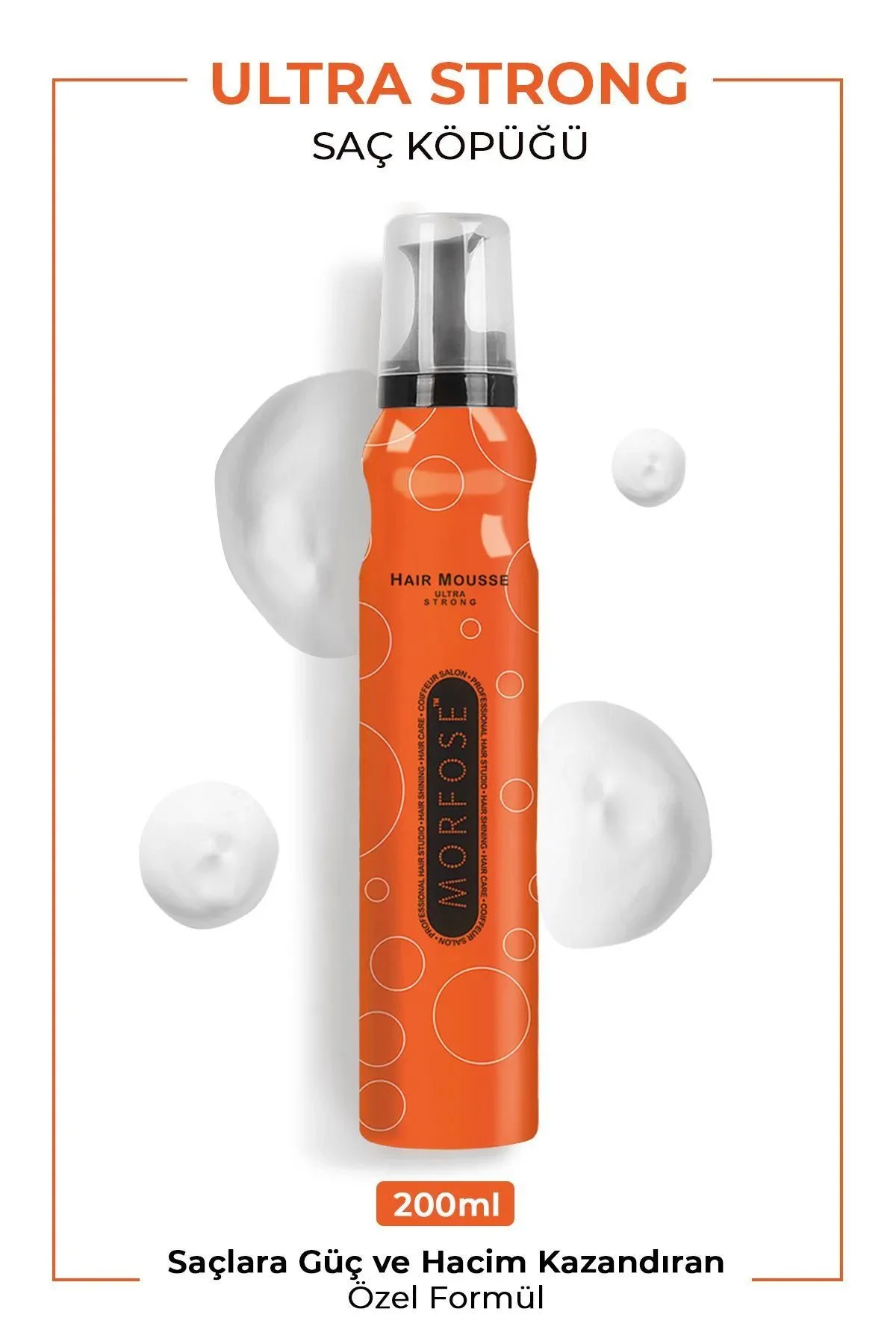 Ultra Strong Saç Köpük 200 ML - Ultra Güçlü Tutuş - mrfs - Just Cheap Store Görsel 2