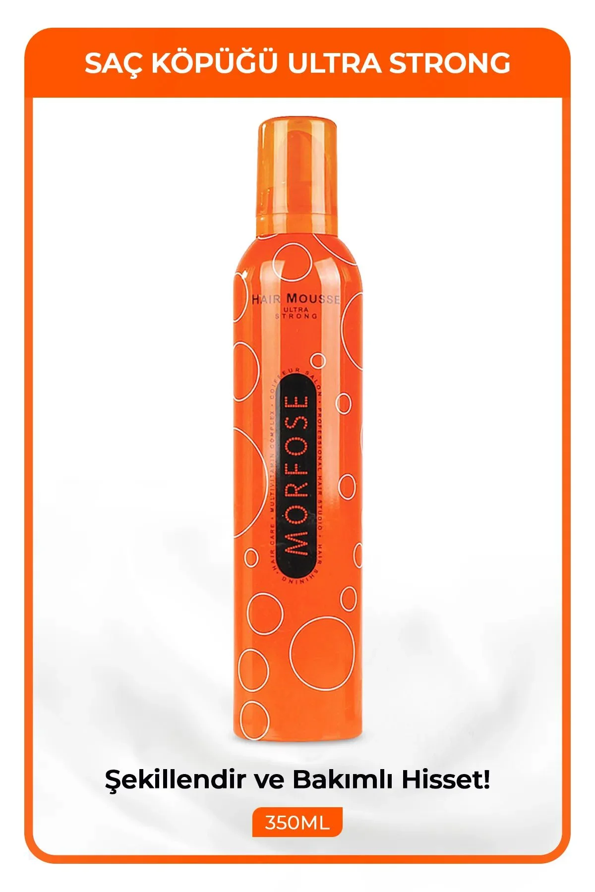 Ultra Strong Saç Köpük 350 ML - Ultra Güçlü Tutuş - mrfs - Just Cheap Store Görsel 2