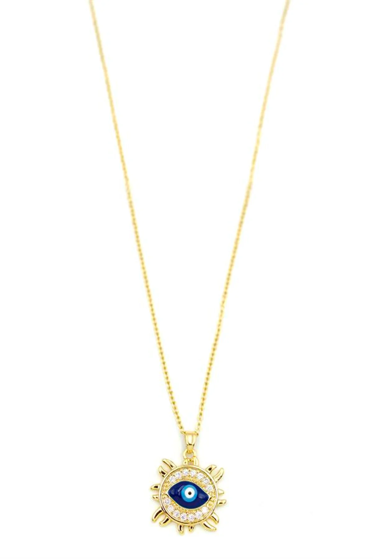 Güneş Kolye - Altın - Just Cheap Store Görsel 3