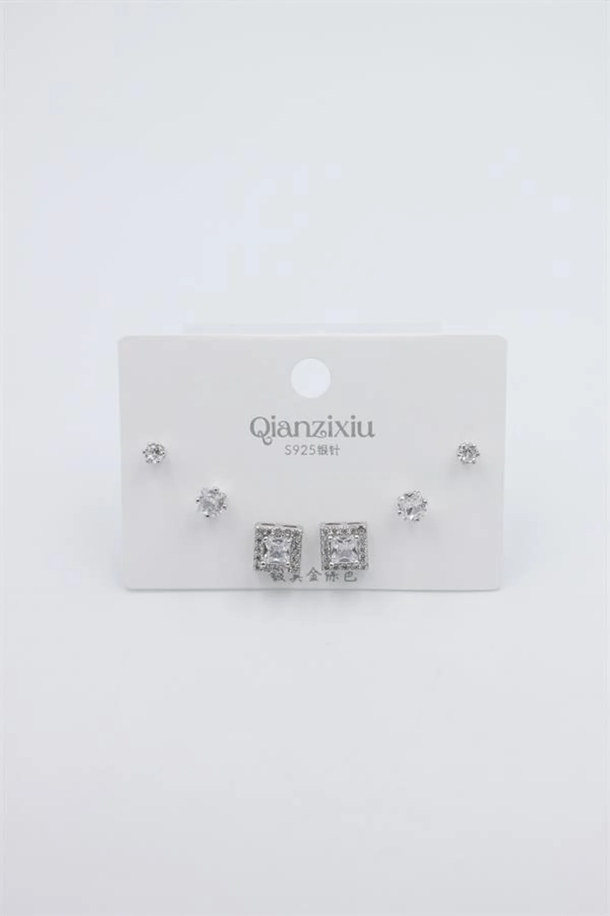 Çoklu Set Küpe - Gümüş - Just Cheap Store Görsel 3