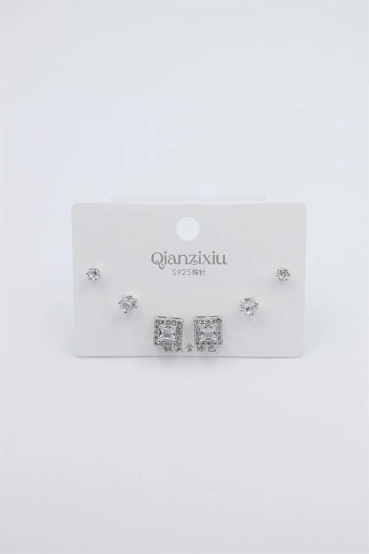 Çoklu Set Küpe - Gümüş - Just Cheap Store Görsel 5