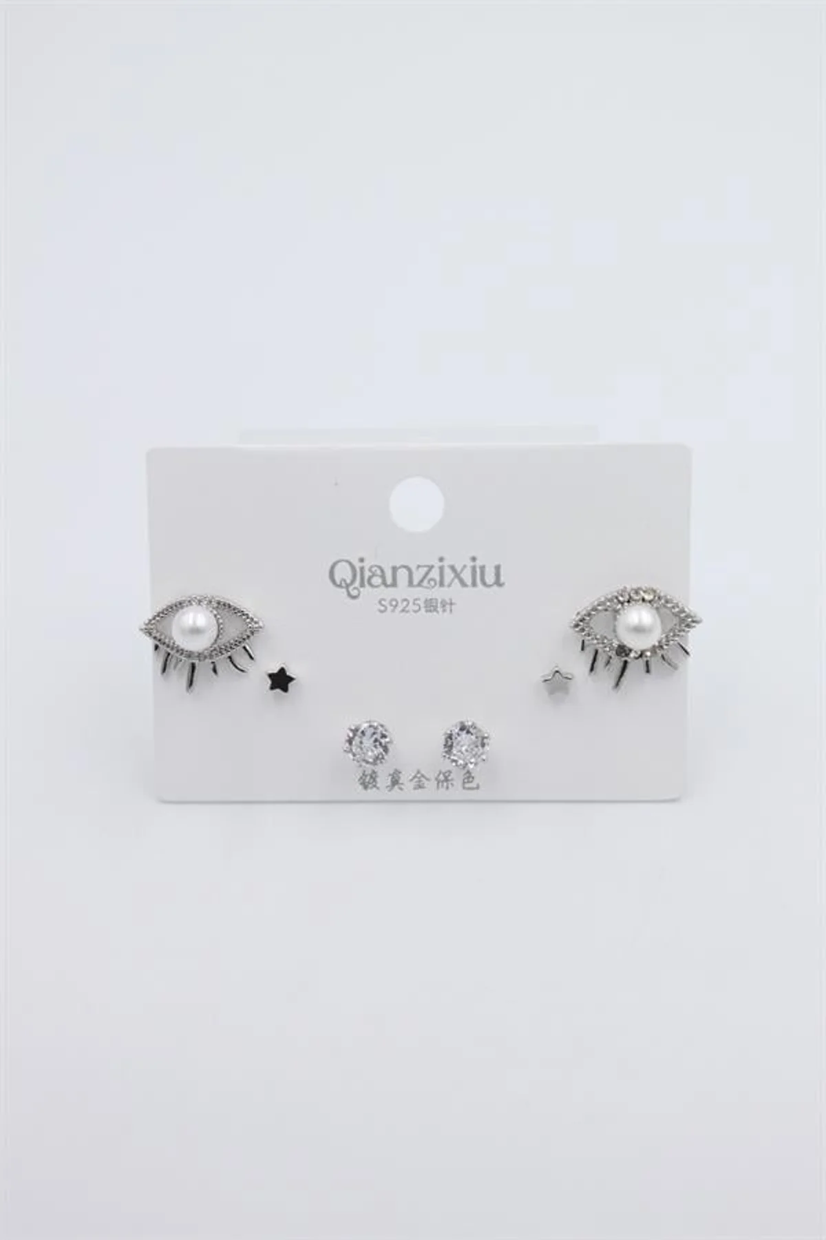 Çoklu Set Küpe - Gümüş - Just Cheap Store Görsel 5