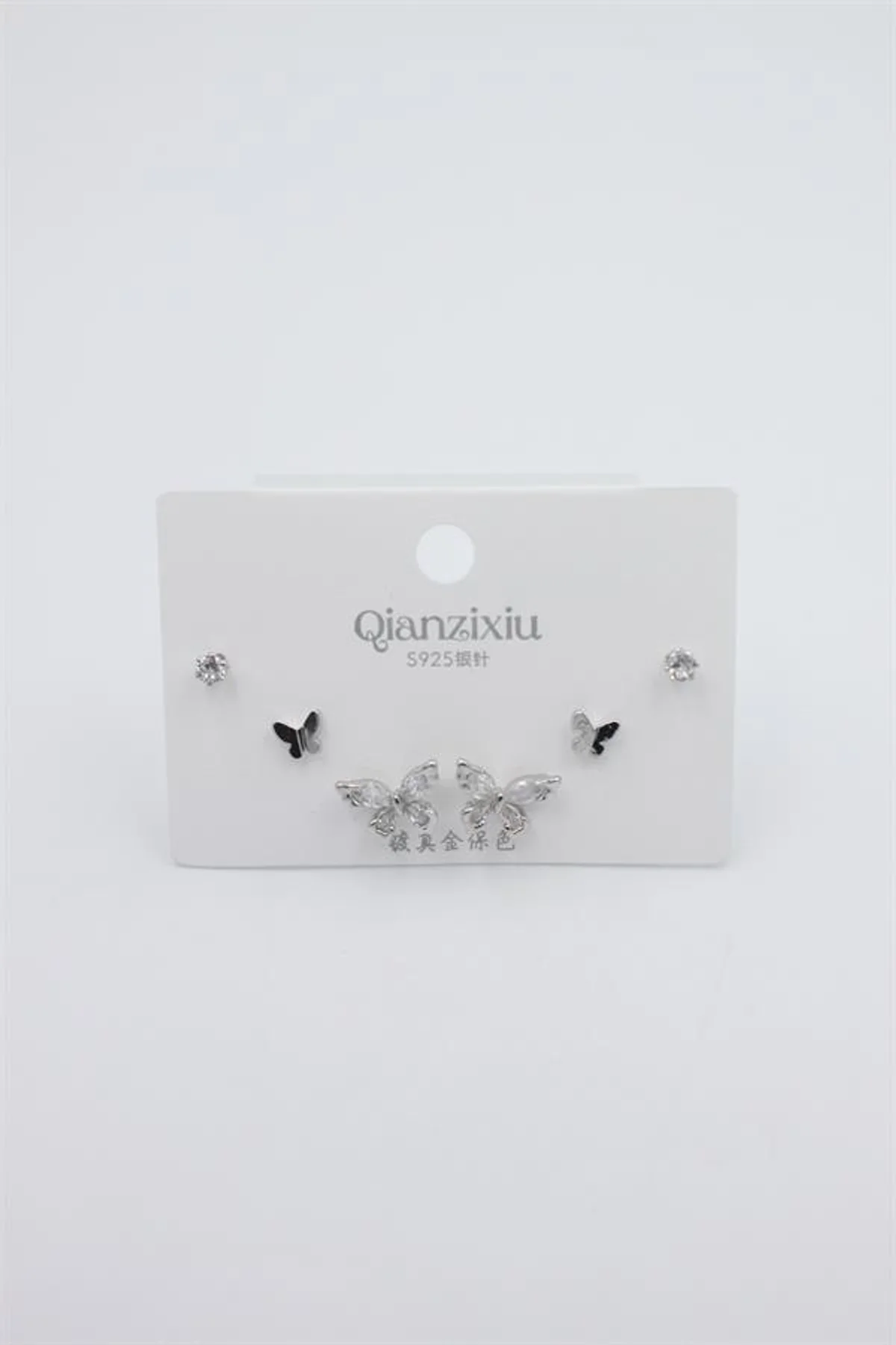 Çoklu Set Küpe - Gümüş - Just Cheap Store Görsel 4