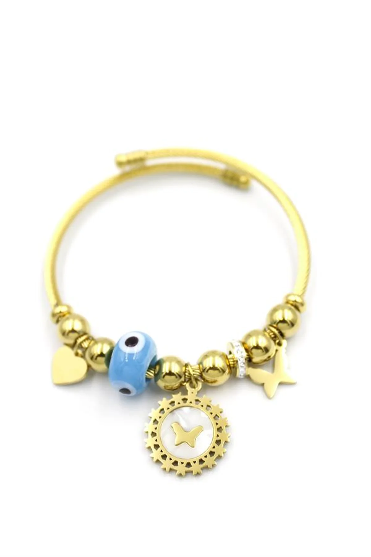 Kelebek Charm Bilezik - Altın - Just Cheap Store Görsel 4