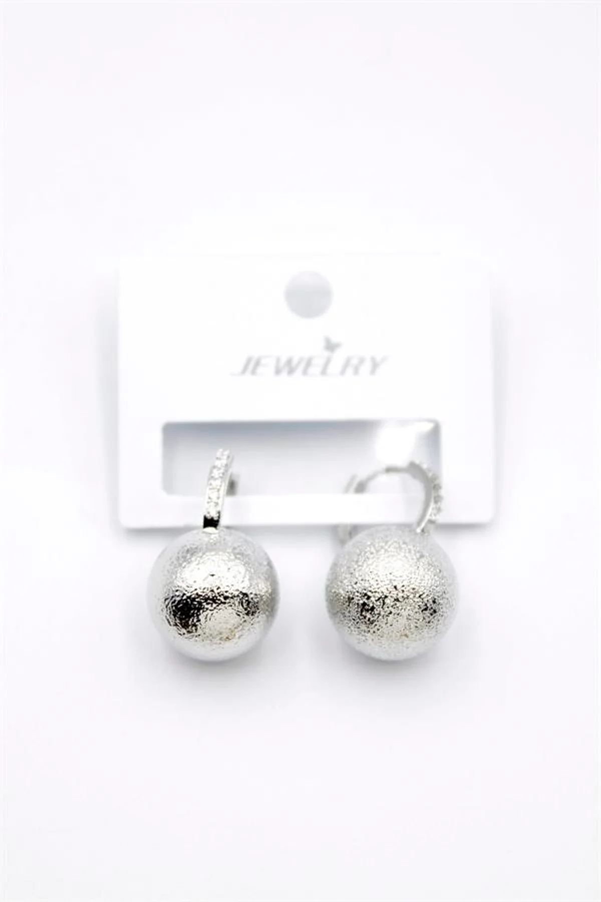 Top Küpe - Gümüş - Just Cheap Store Görsel 3
