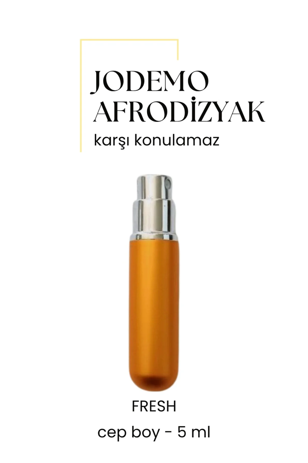 Afrodizyak Etkili Erkek Parfüm Cep Boy Fresh 5ml - Just Cheap Store Görsel 4