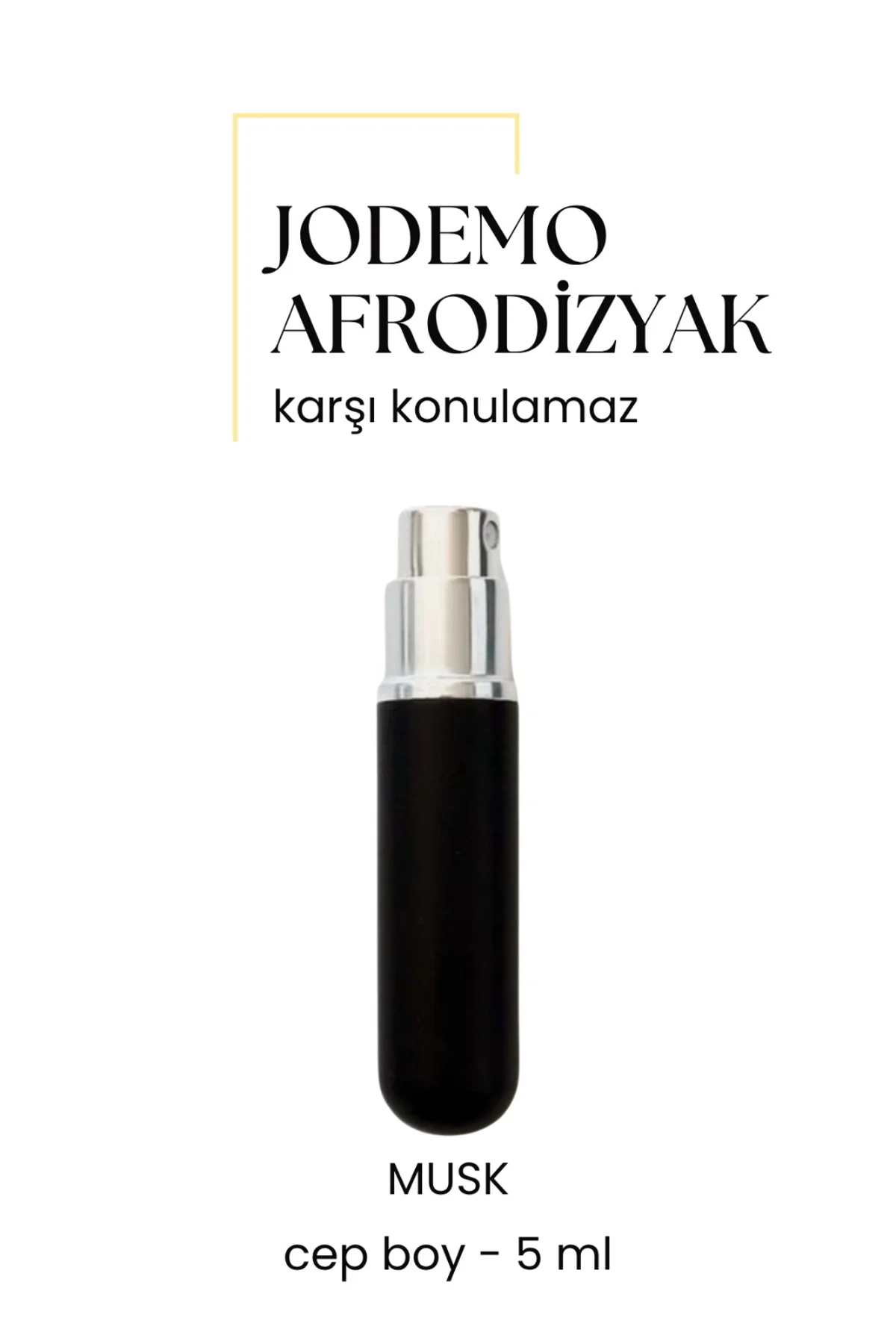 Afrodizyak Etkili Erkek Parfüm Cep Boy Musk 5ml - Just Cheap Store Görsel 4
