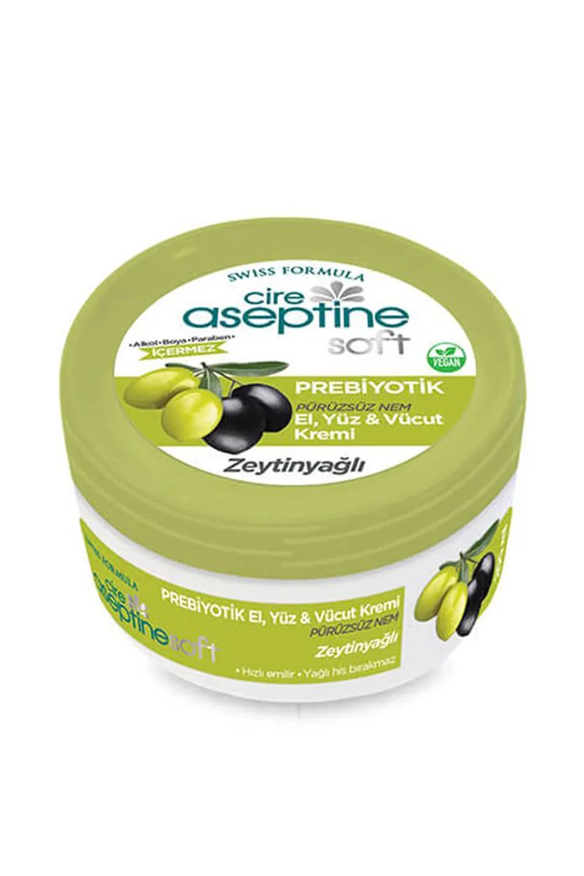 Cire Aseptine Soft Zeytinyağlı Nemlendirici Pürüzsüzleştirici Prebiyotikli Krem 100 ml - Just Cheap Store Görsel 3