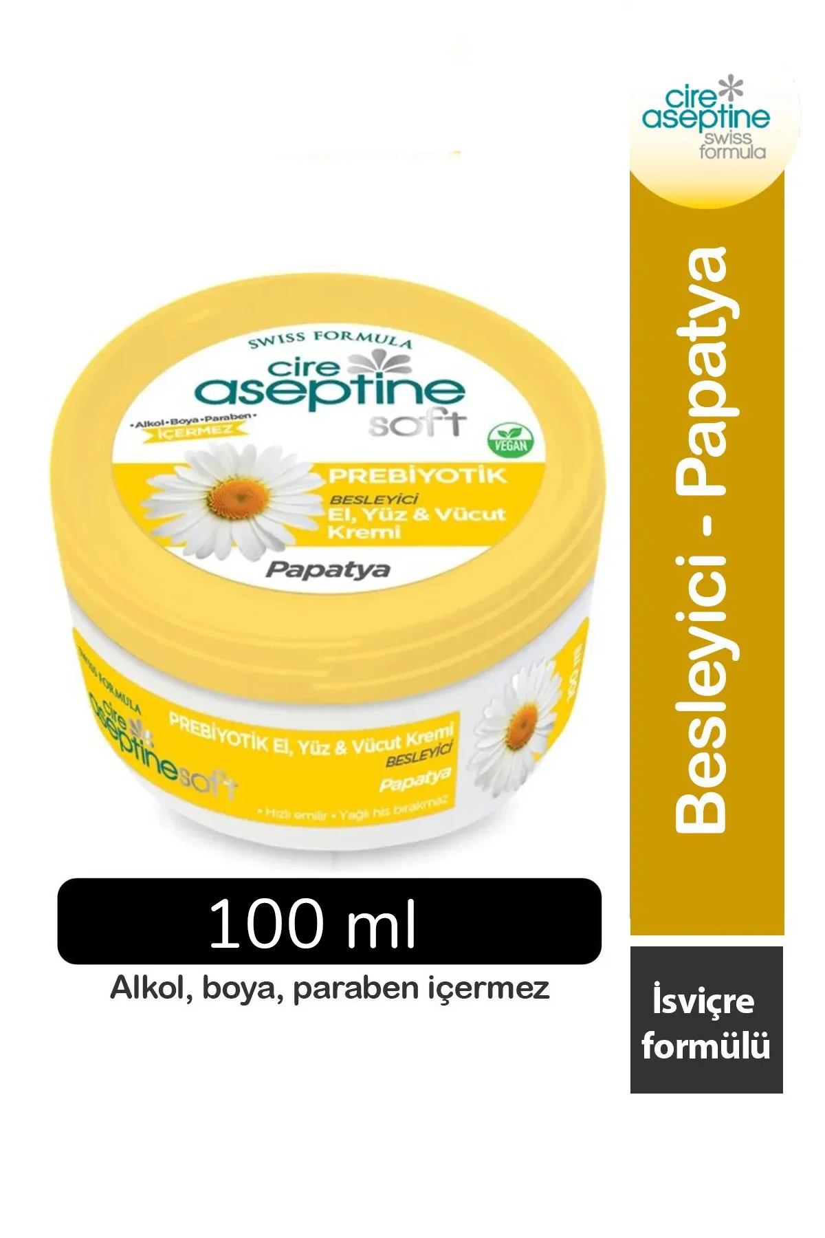 Cire Aseptine Soft Papatya Özlü Besleyici Prebiyotikli Krem 100 ml - Just Cheap Store Görsel 4