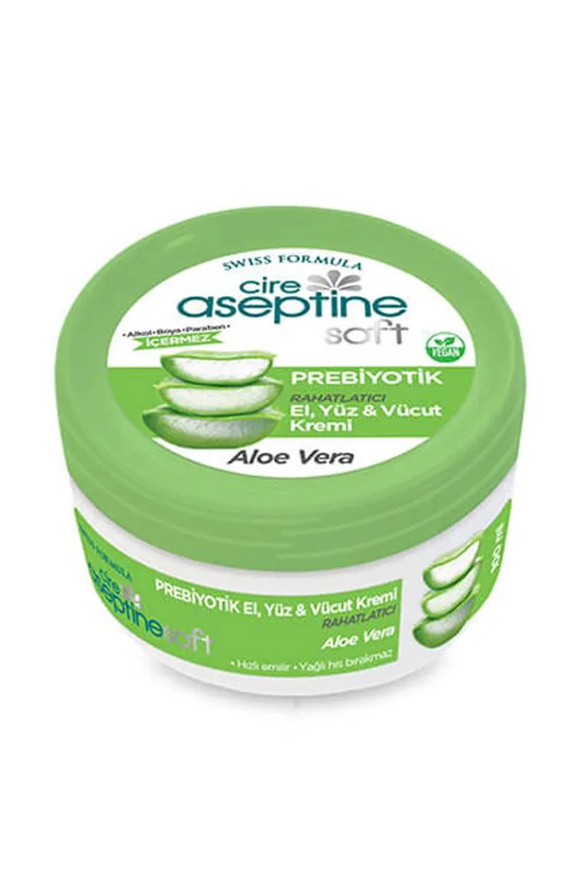 Cire Aseptine Soft Aloe Vera Özlü Yatıştırıcı Besleyici Prebiyotikli Krem 100 ml - Just Cheap Store Görsel 3
