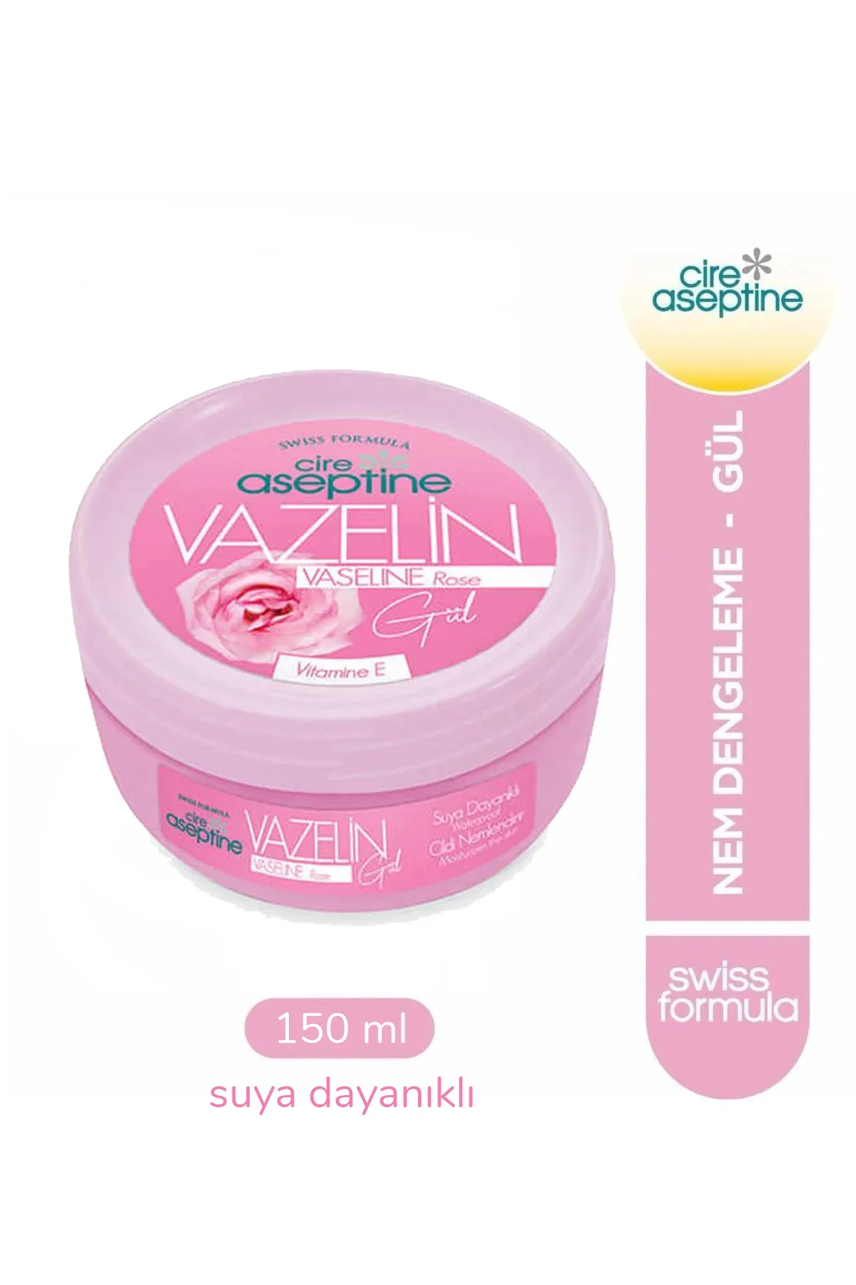 Cire Aseptine Vazelin Gül 150 ml - Just Cheap Store Görsel 4