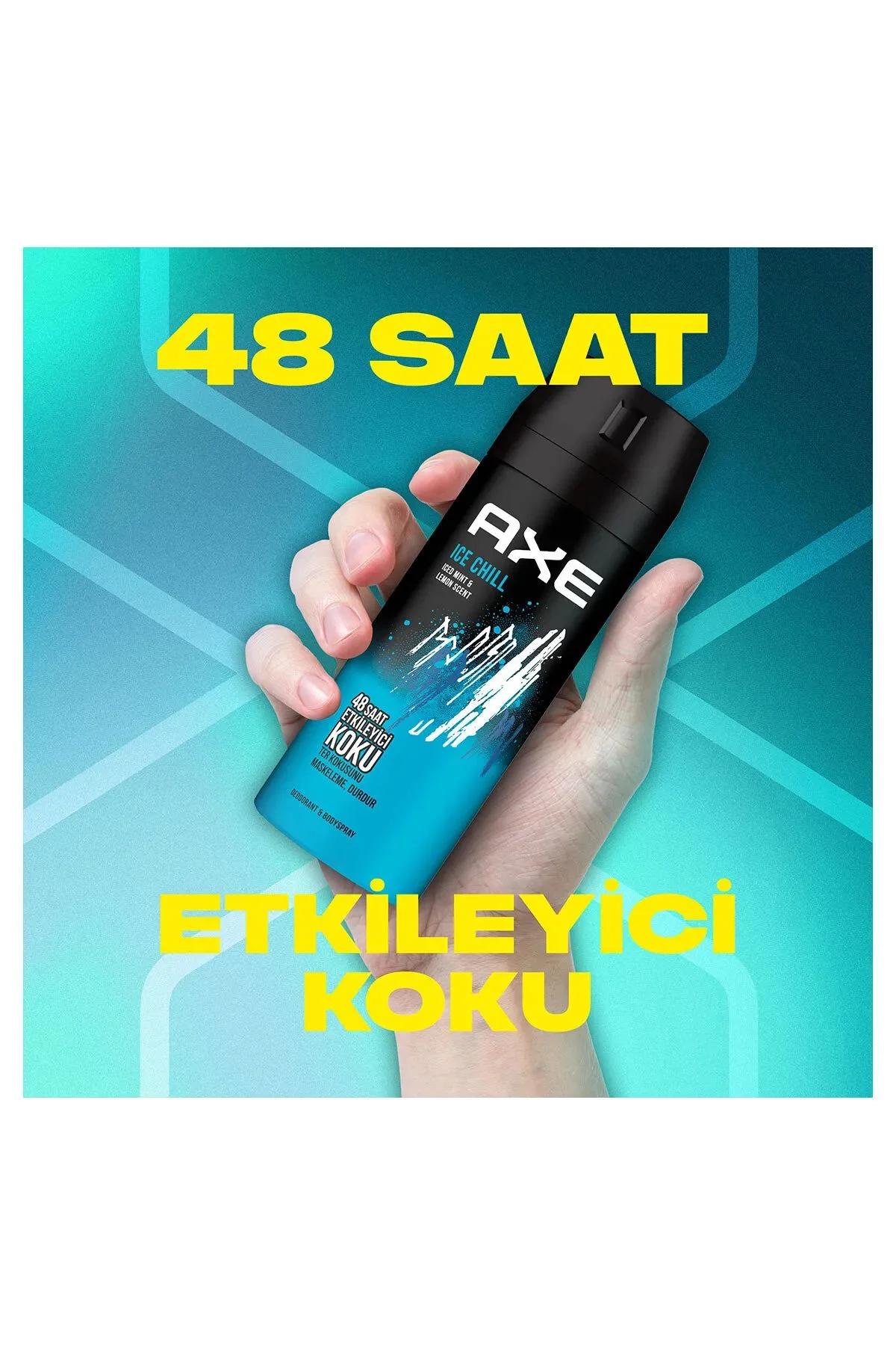 3 Adet Axe Ice Chill Erkek Deodorant Sprey 150 ml - Just Cheap Store Görsel 5