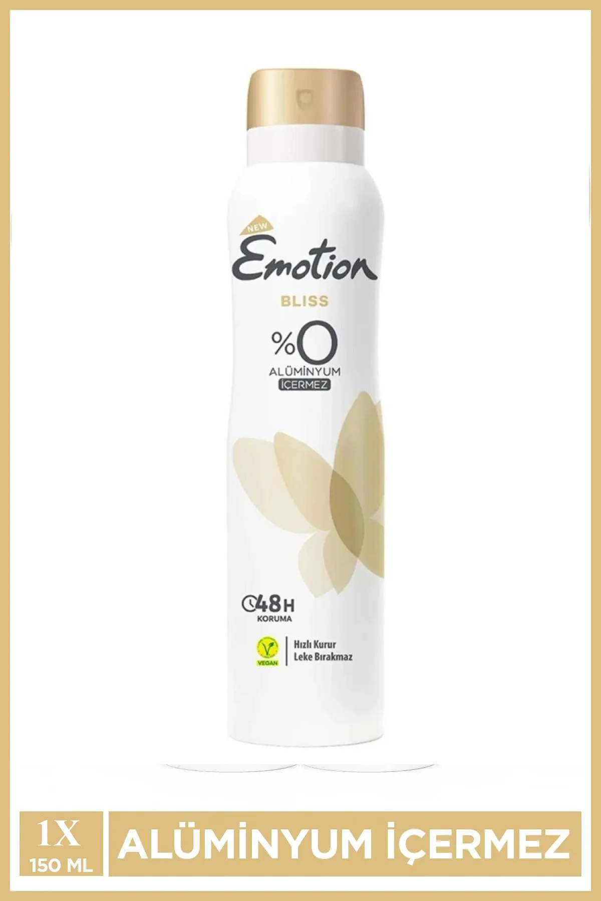Emotion Bliss Kadın Vegan Deodorant 150 Ml Hızlı Kurur , Leke Bırakmaz - Just Cheap Store Görsel 2