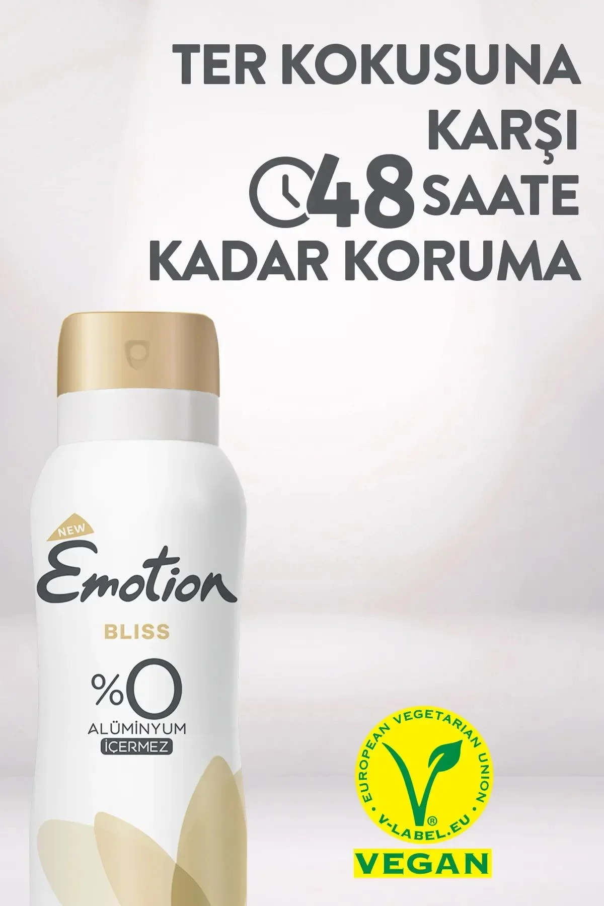 2 Adet Emotion Bliss Kadın Vegan Deodorant 150 Ml Hızlı Kurur , Leke Bırakmaz - Just Cheap Store Görsel 5