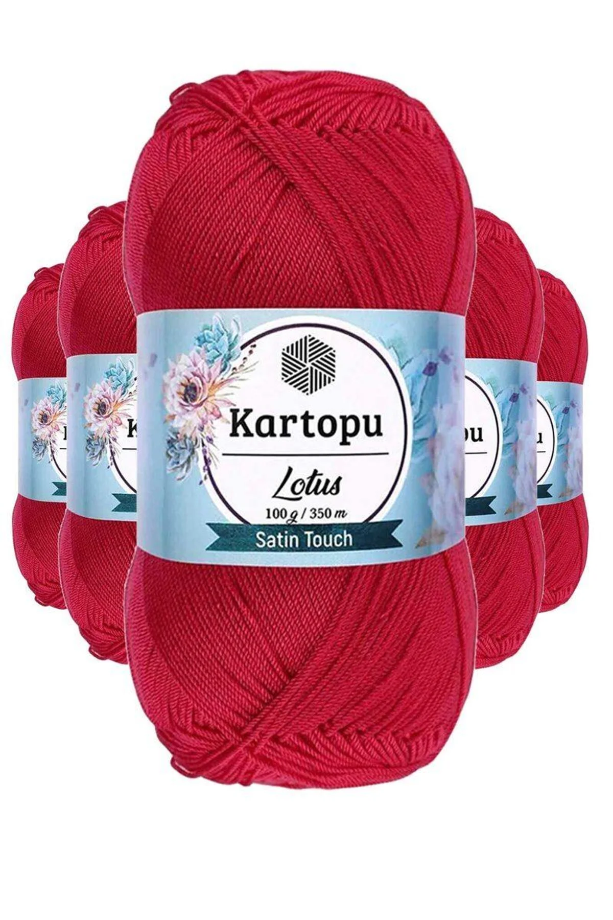 5 Adet Lotus Bikini Büstiyer Bluz Örgü İpi K141 Fuşya - Just Cheap Store Görsel 2