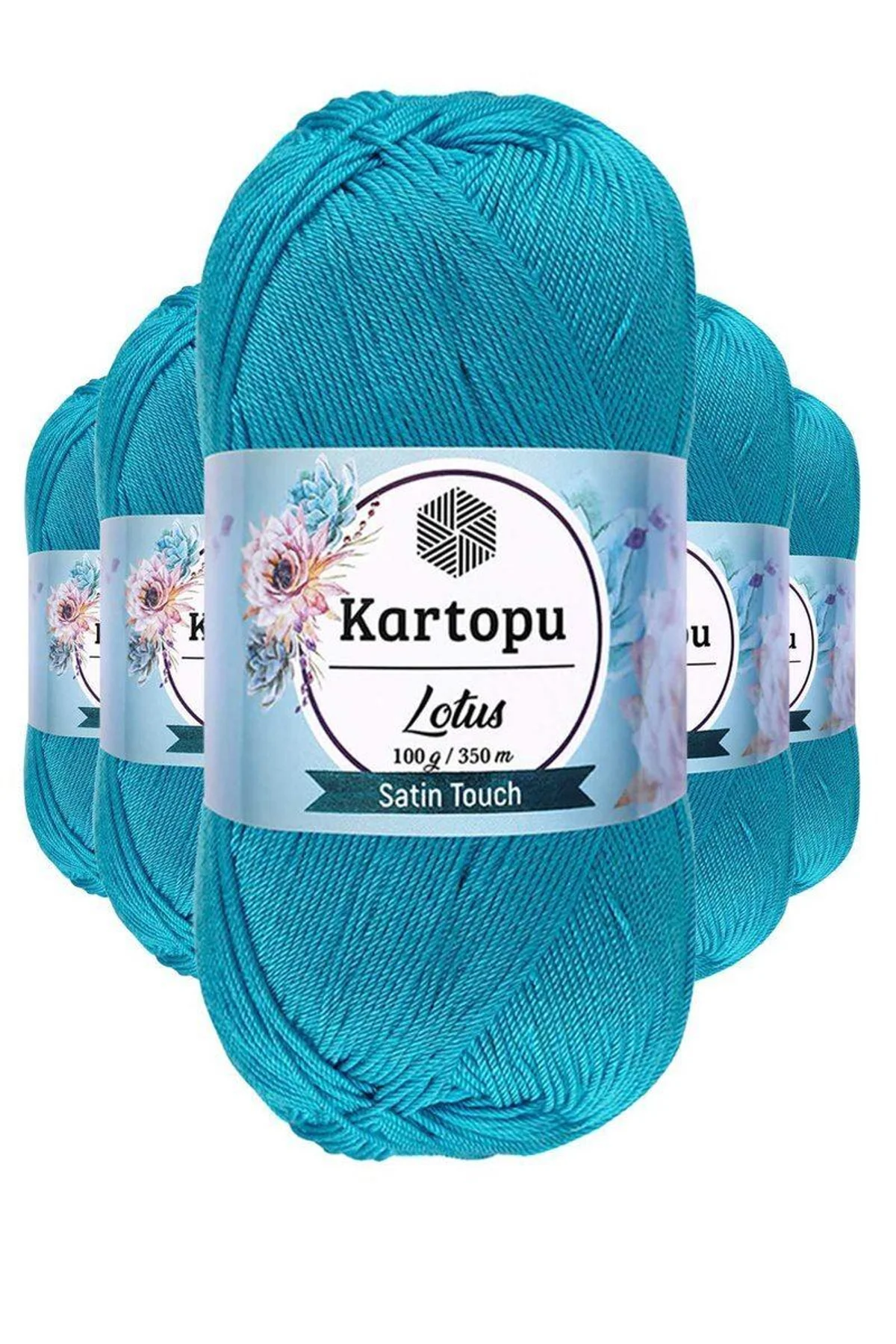 5 Adet Lotus Bikini Büstiyer Bluz Örgü İpi K512 Turkuaz - Just Cheap Store Görsel 2