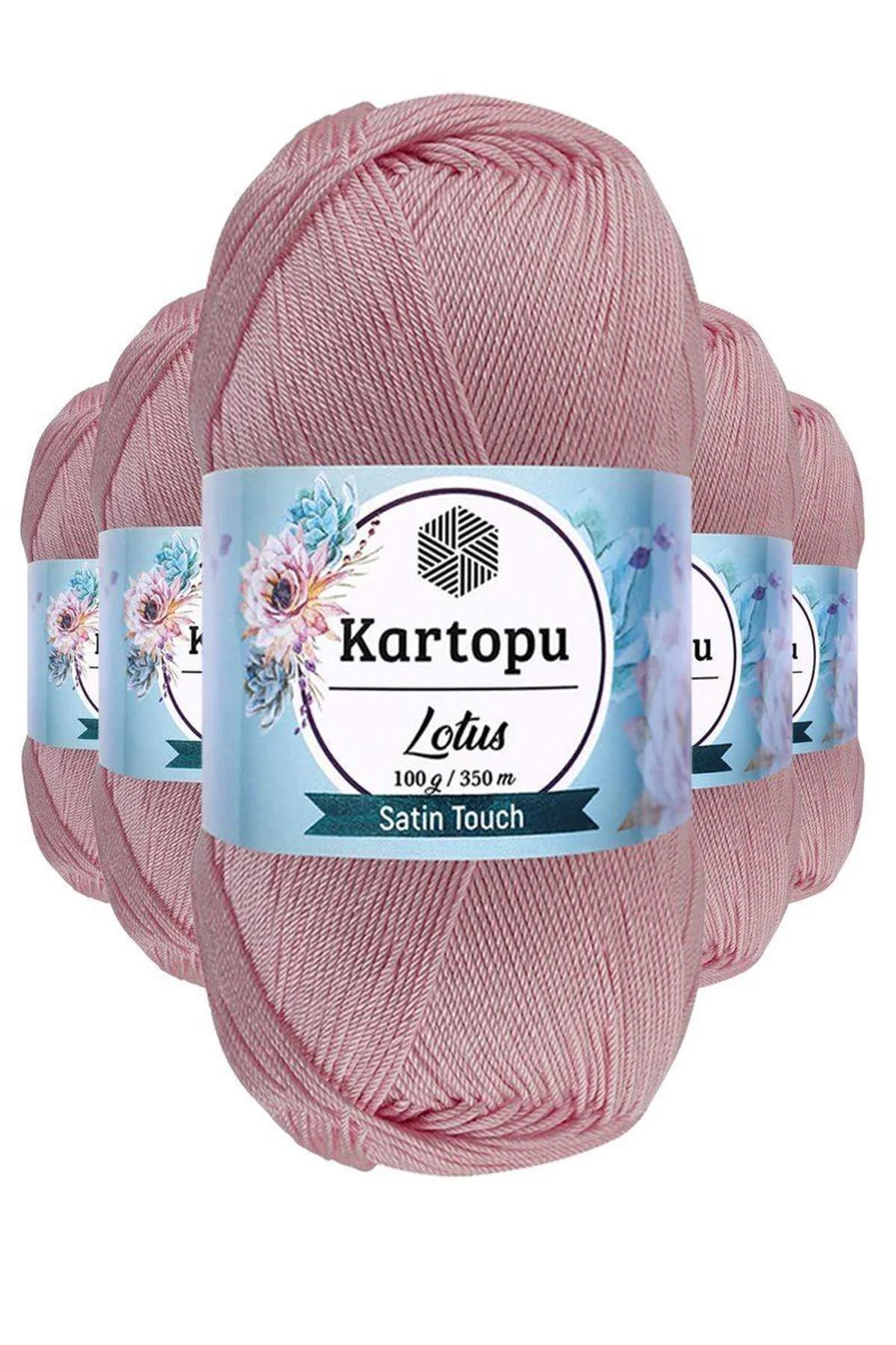 5 Adet Lotus Bikini Büstiyer Bluz Örgü İpi K768 Açık Pembe - Just Cheap Store Görsel 2