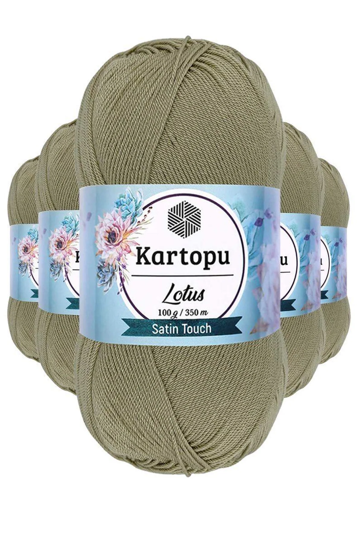 5 Adet Lotus Bikini Büstiyer Bluz Örgü İpi K874 Bej - Just Cheap Store Görsel 2