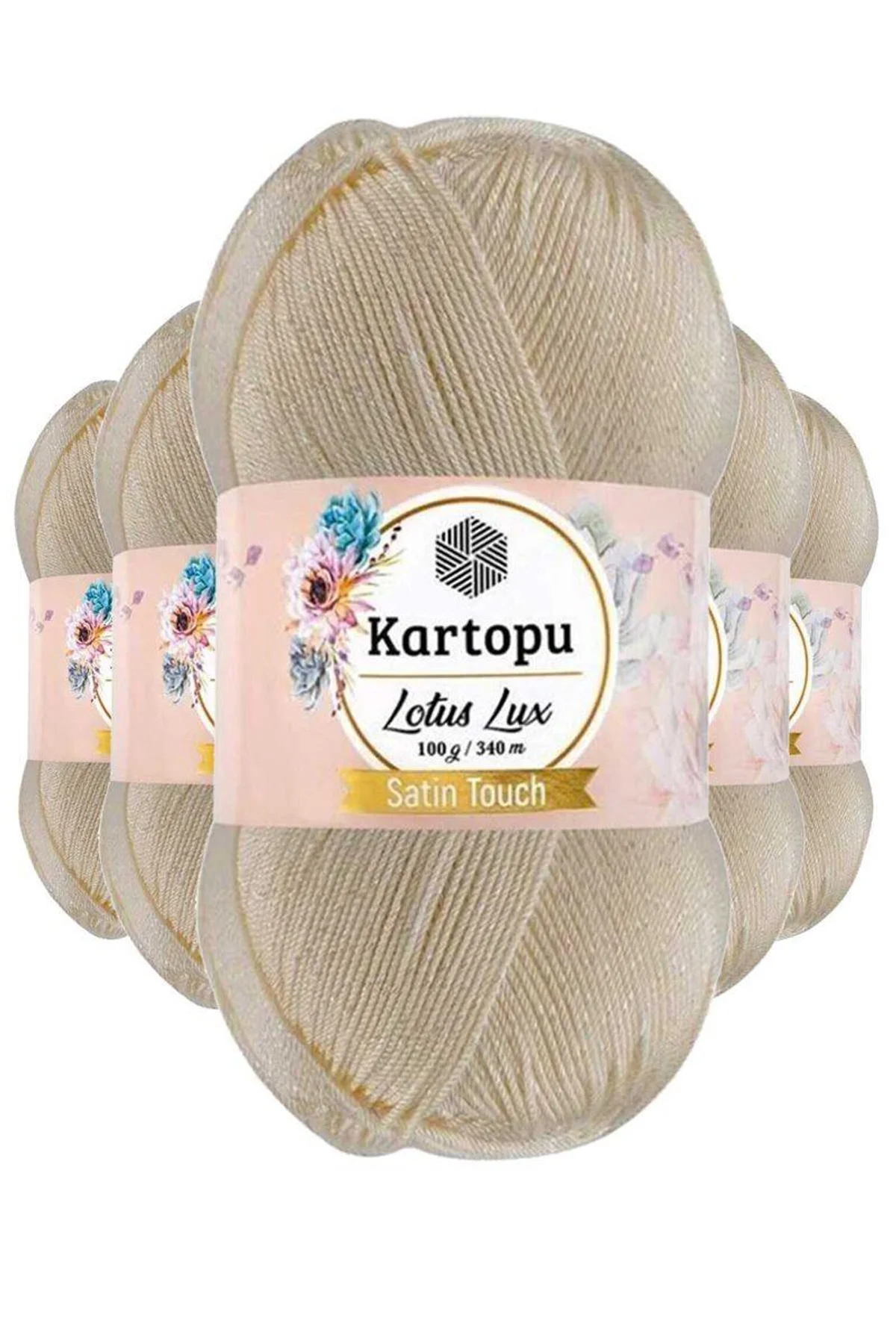 5 Adet Lotus Lux Bikini Büstiyer Bluz Simli Örgü İpi K025 Krem - Just Cheap Store Görsel 2