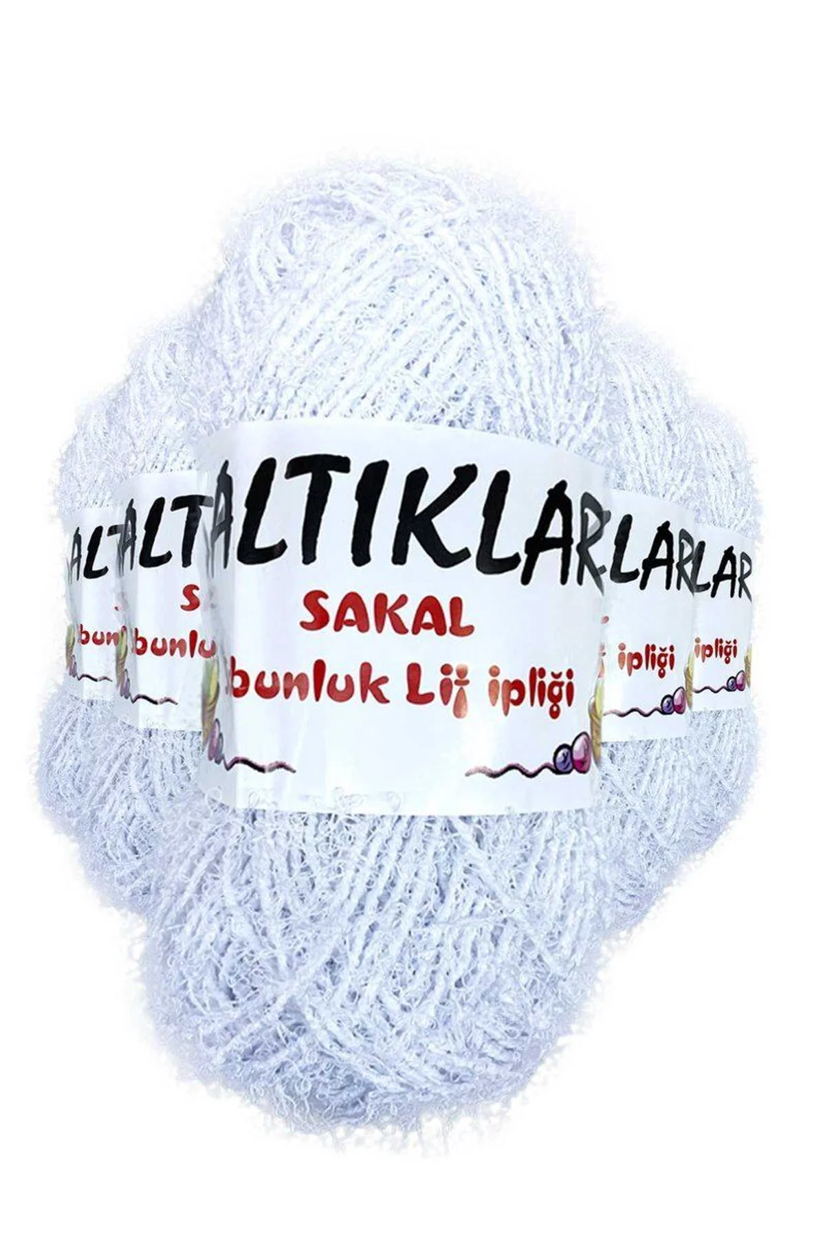 5 Adet Sakal Sabunluk Lif İpliği Optik Beyaz - Just Cheap Store Görsel 2