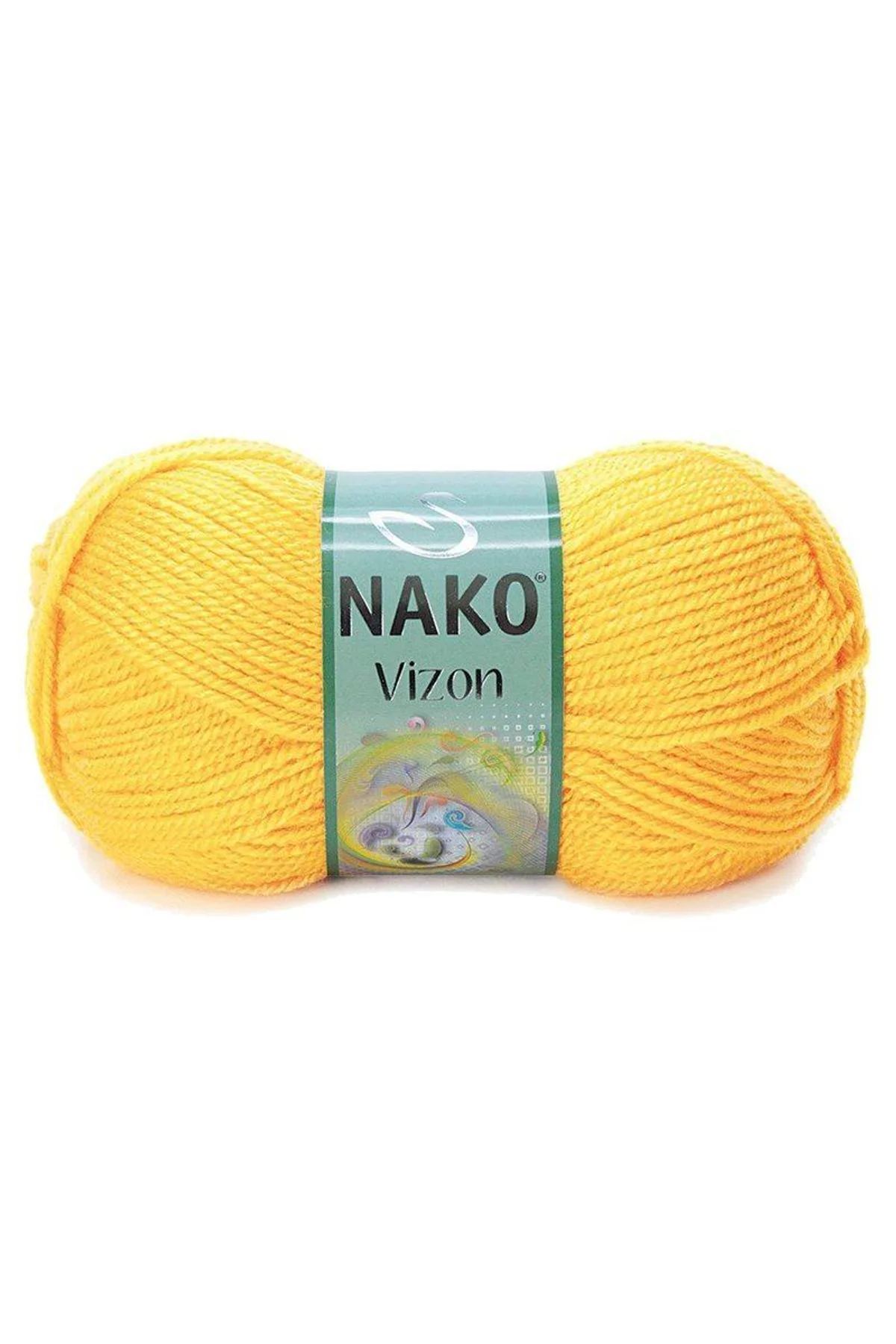 5 Adet Vizon Premium Akrilik El Örgü İpi Yünü Renk No:184 Sarı - Just Cheap Store Görsel 4
