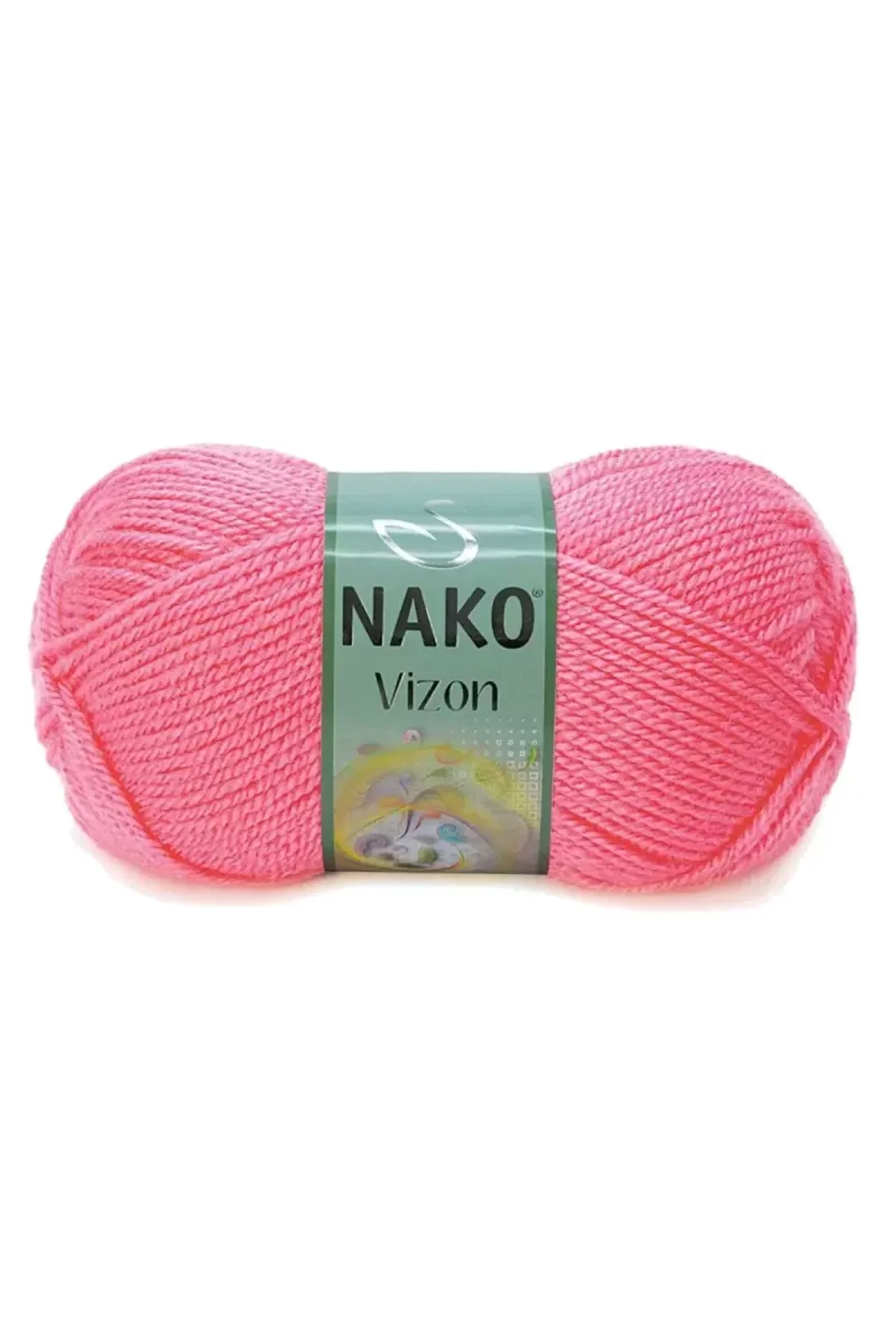 5 Adet Vizon Premium Akrilik El Örgü İpi Yünü Renk No:236 Gül Pembe - Just Cheap Store Görsel 2