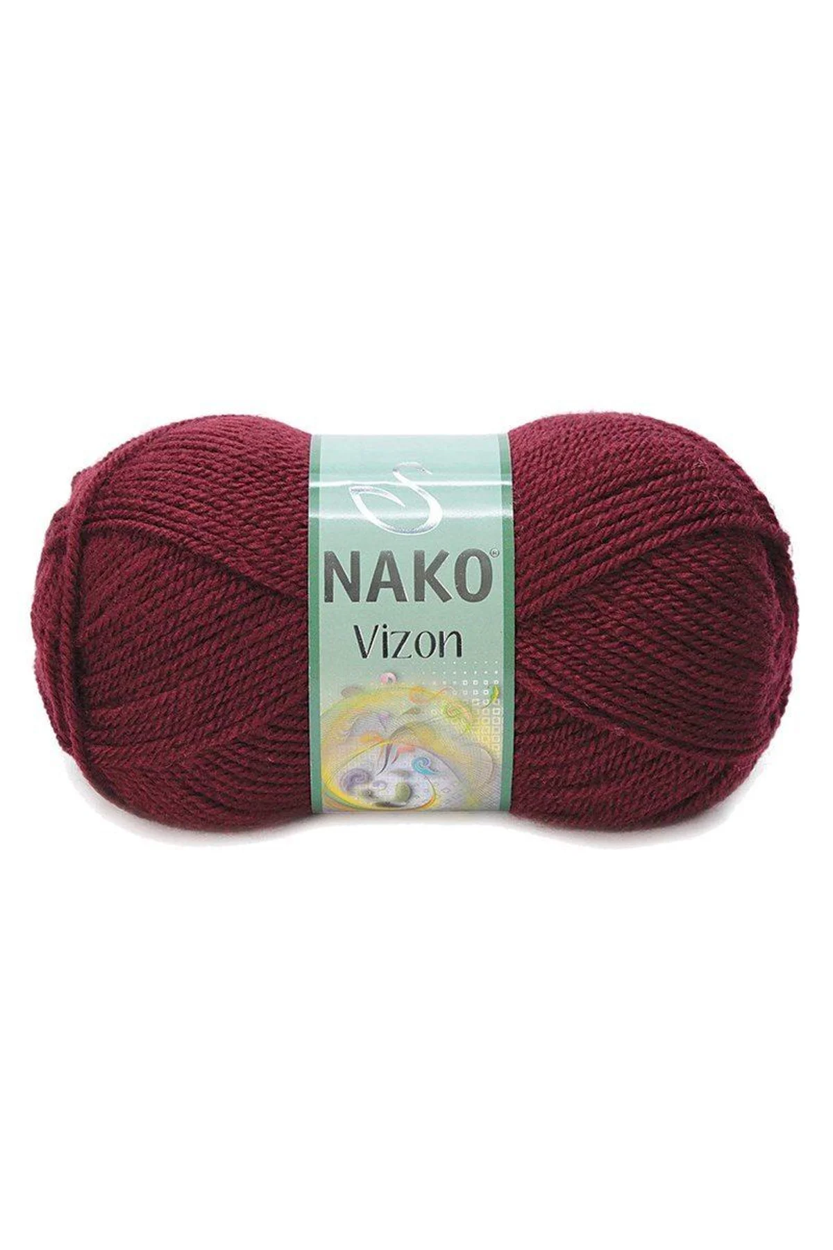 5 Adet Vizon Premium Akrilik El Örgü İpi Yünü Renk No:999 Bordo - Just Cheap Store Görsel 4