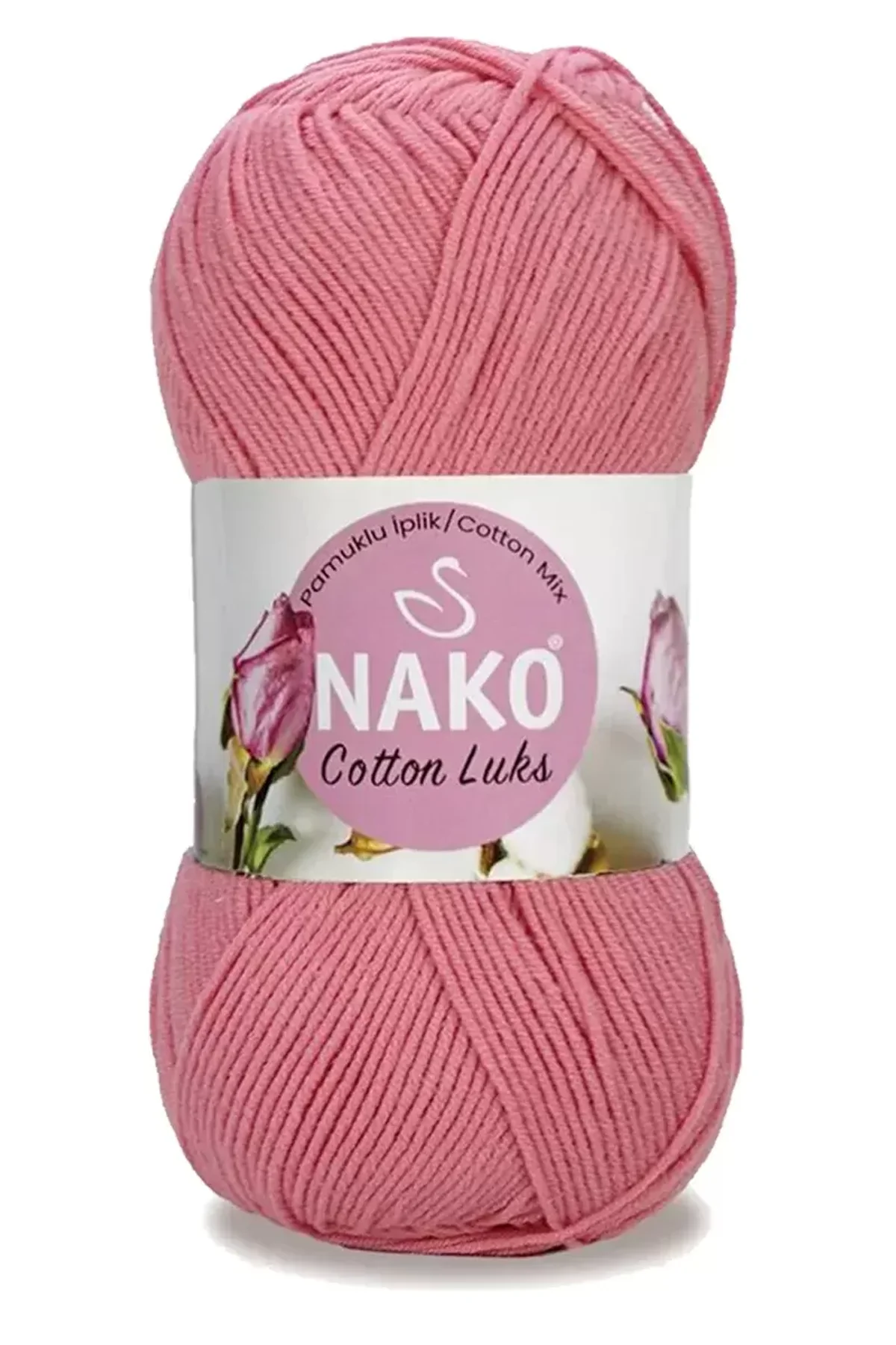 5 Adet Cotton Lüks Yelek Tunik Kazak Bluz Hırka İpi Yünü Gül Pembe 97551 - Just Cheap Store Görsel 2
