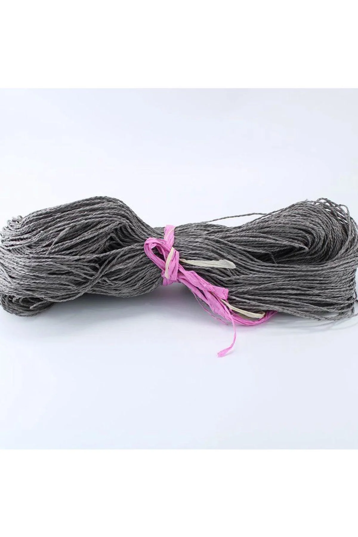 Koyu Gri Renk Çile Kağıt İp Çanta Ipi Supla Ipi No:53 - (550-600 gr) - Just Cheap Store Görsel 3