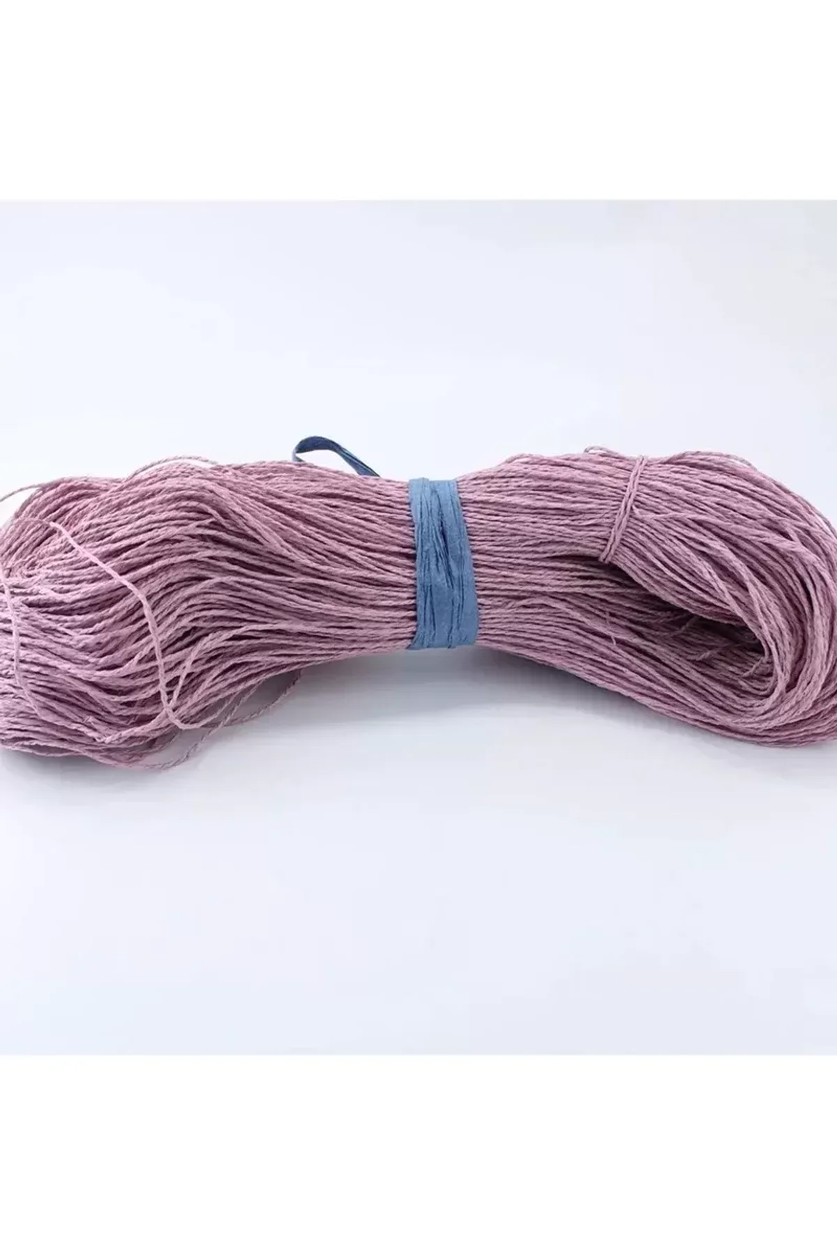 Koyu Lila Renk Çile Kağıt İp Çanta Ipi Supla Ipi No:82 - (550-600 gr)