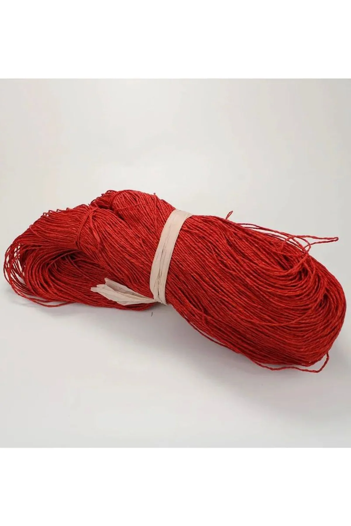 Kırmızı Renk Çile Kağıt İp Çanta Ipi Supla Ipi No:78 - (550-600 gr) - Just Cheap Store Görsel 2