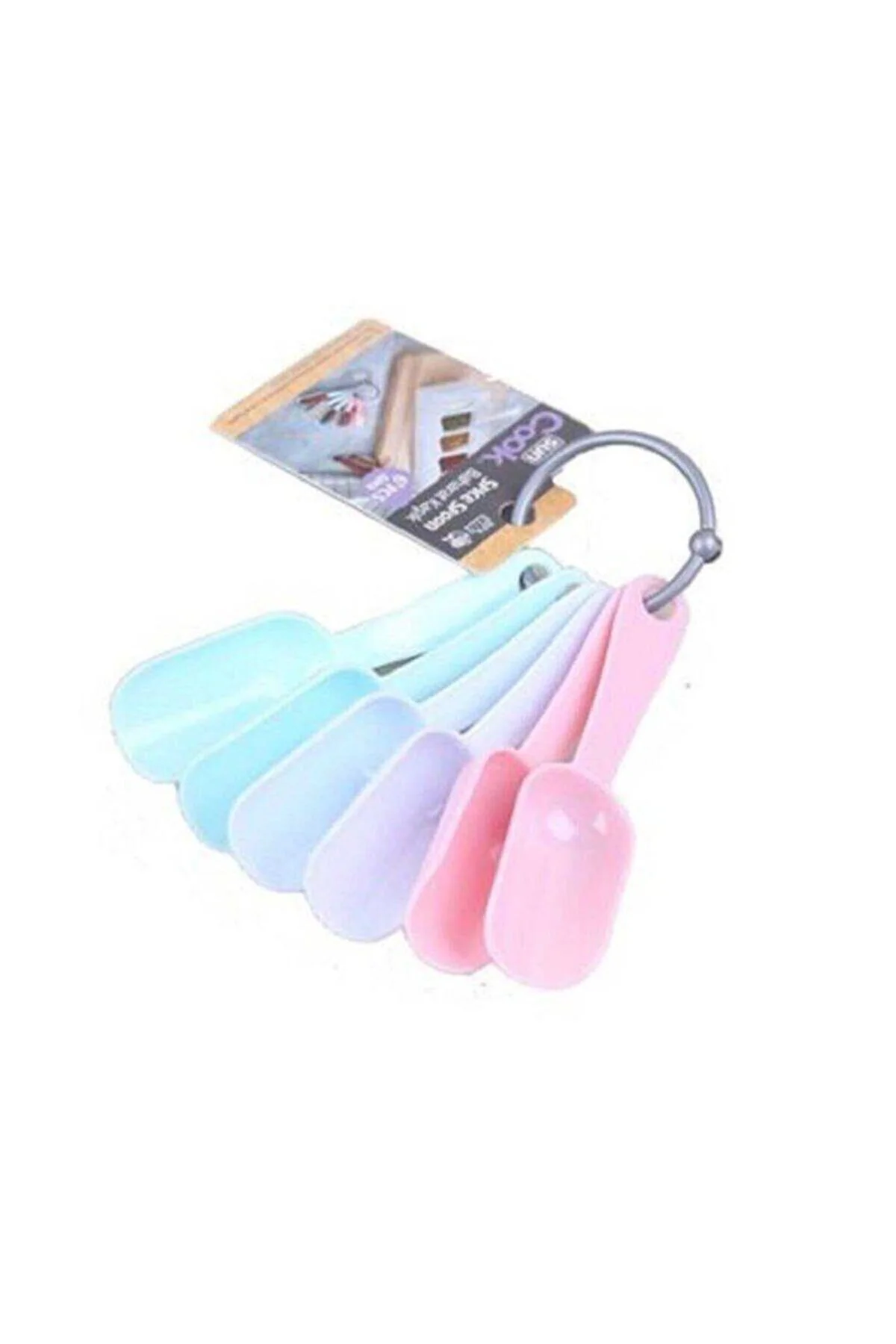 6 Lı Plastik Baharat Kaşığı - Just Cheap Store Görsel 2