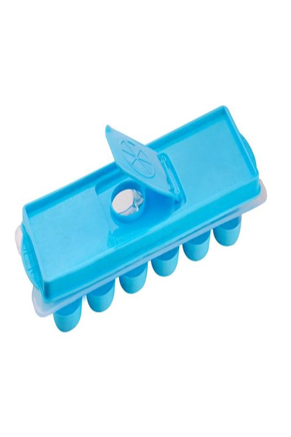 Silikon Tabanlı Buzluk Buz Kalıbı Kare Buz Kalıbı Doldur Kullan Mavi Viole - Just Cheap Store Görsel 2