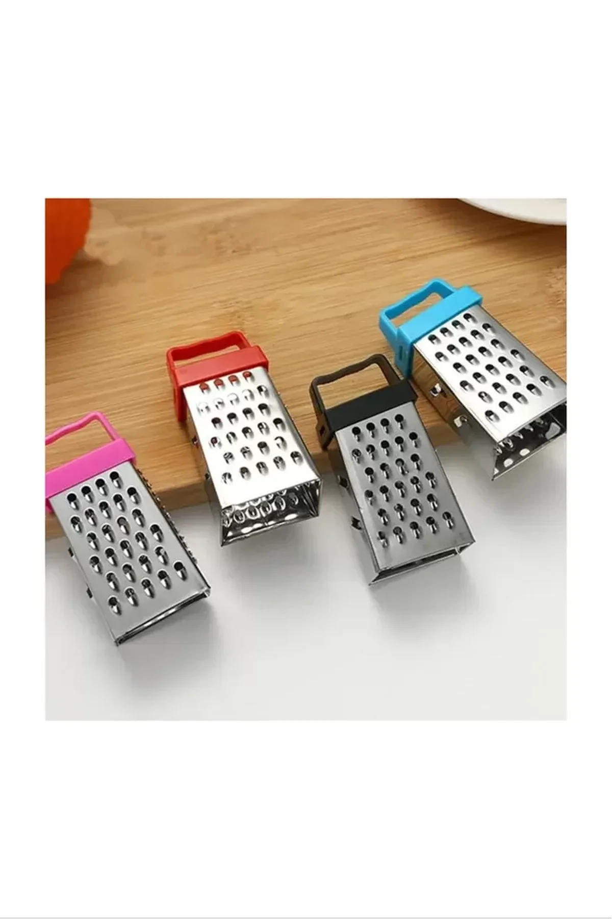 3 Fonksiyonlu Mıknatıslı Mini Sarımsak Peynir Rendesi 8 cm 1 Adet Royaleks-ALK-141 - Just Cheap Store Görsel 2