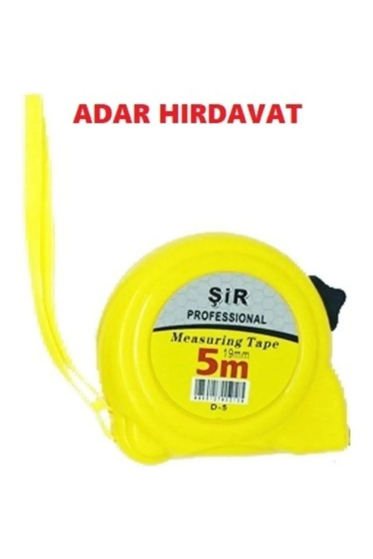 Şerit Metre Sarı Siyah Profesyonel 3x19Mm Royaleks-ÖZŞ-8879 - Just Cheap Store Görsel 2