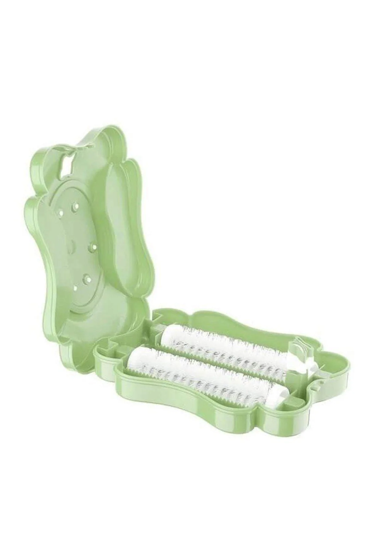 Kelebek Tasarımlı İki Fırçalı Gırgır Yeşil - Just Cheap Store Görsel 3