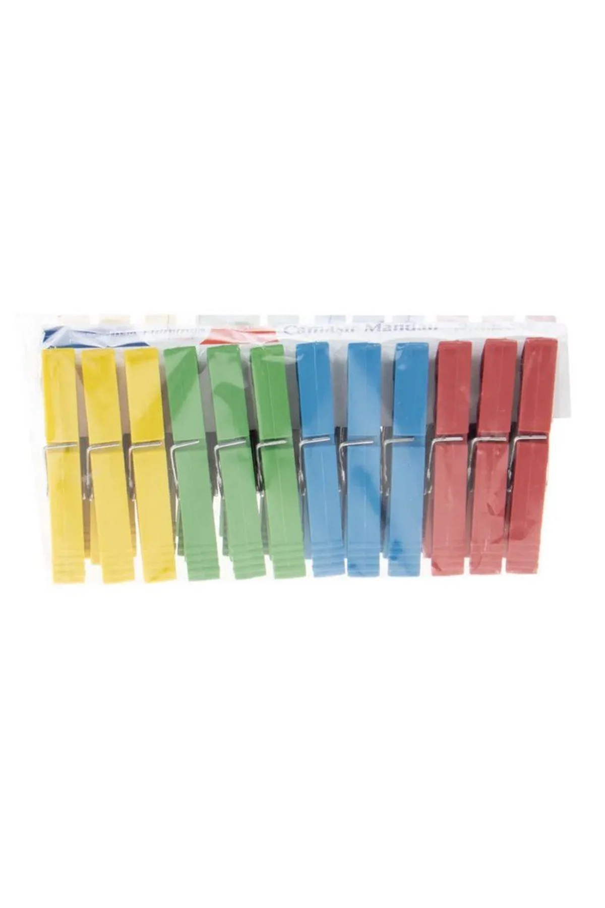 Flamingo Çamaşır Mandalı Plastik Renkli 24lü Mandal - Just Cheap Store Görsel 2