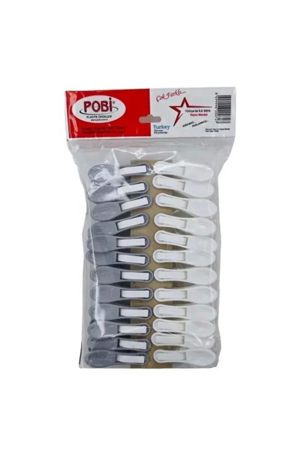24'lü Yazısız Mandal Royaleks-68863 - Just Cheap Store Görsel 2