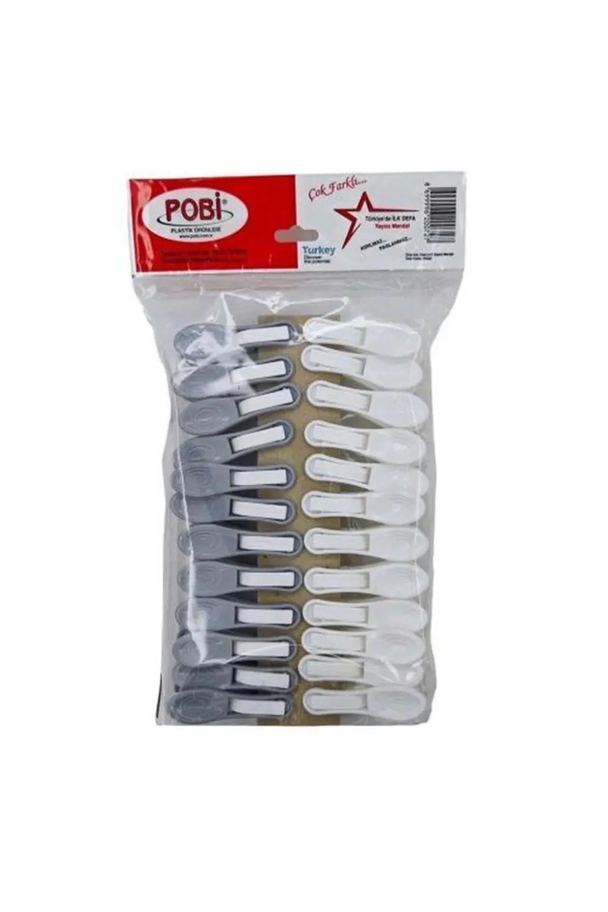 24'lü Yazısız Mandal Royaleks-68863 - Just Cheap Store Görsel 3