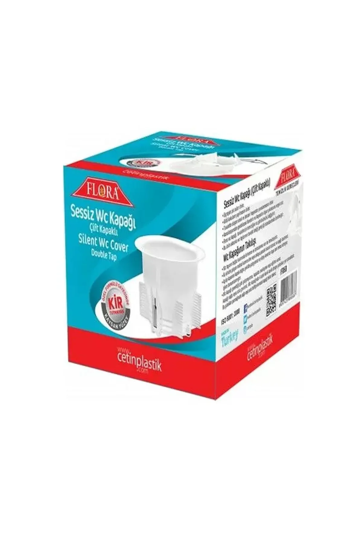 Flora F068 Çift Kapaklı Sessiz Wc Kapağı - Just Cheap Store Görsel 2