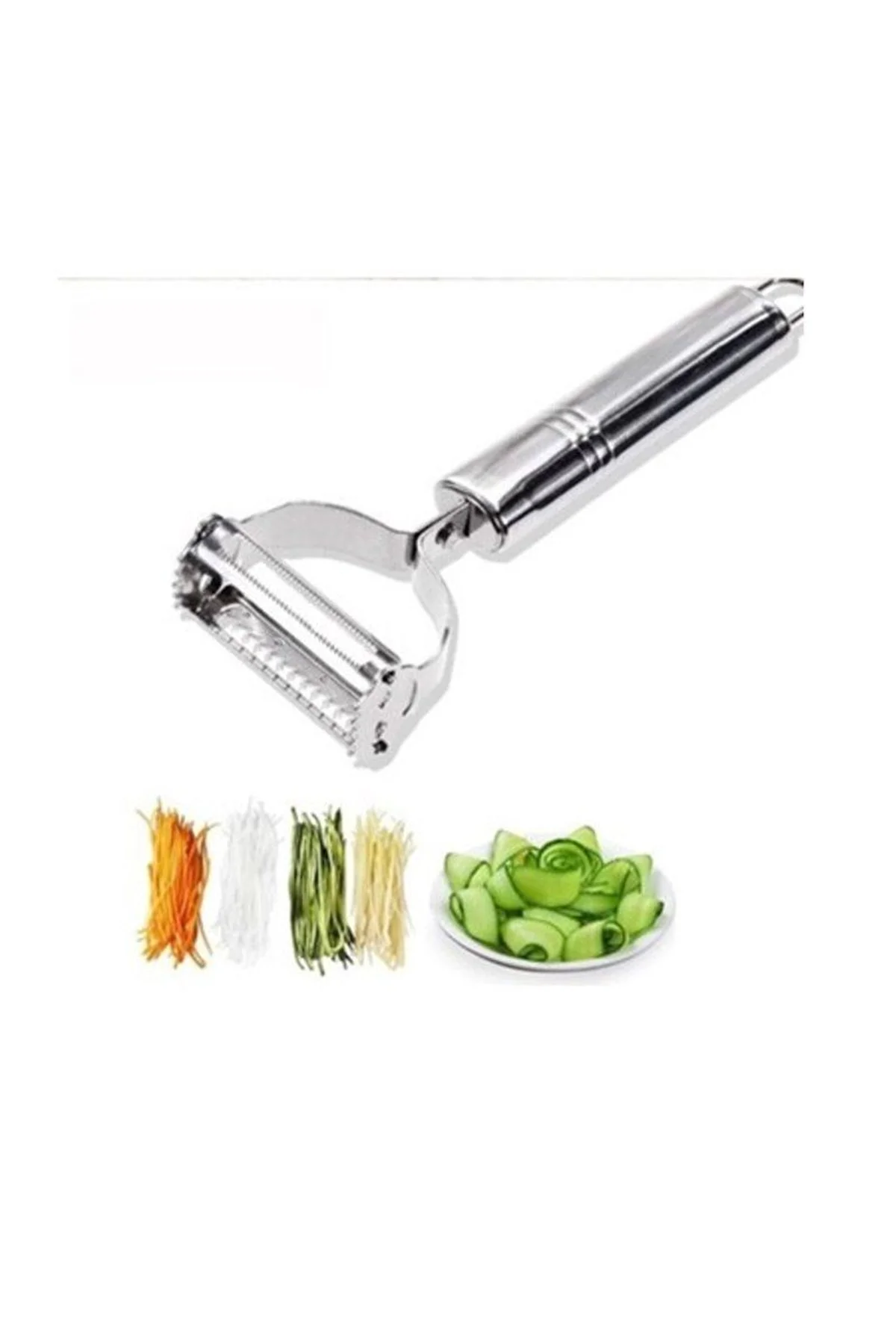 Metal Saplı Çift Taraflı Meyve Sebze Soyacağı 1705A Zqb - Just Cheap Store Görsel 2