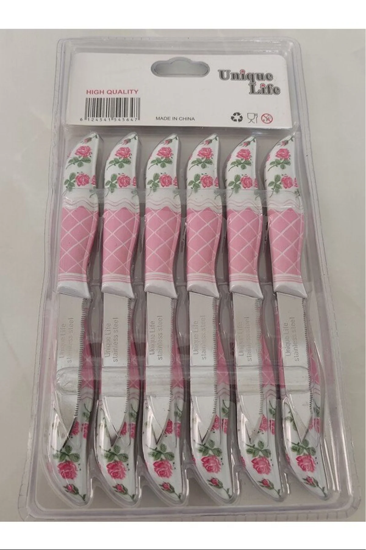 Salkım 12'li Perçimli Meyve Bıçağı Royaleks-69429 - Just Cheap Store Görsel 2